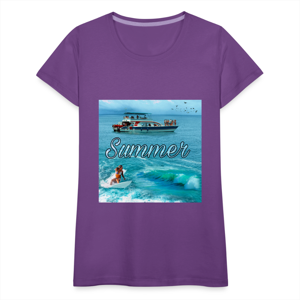 Women’s Premium T-Shirt - purple