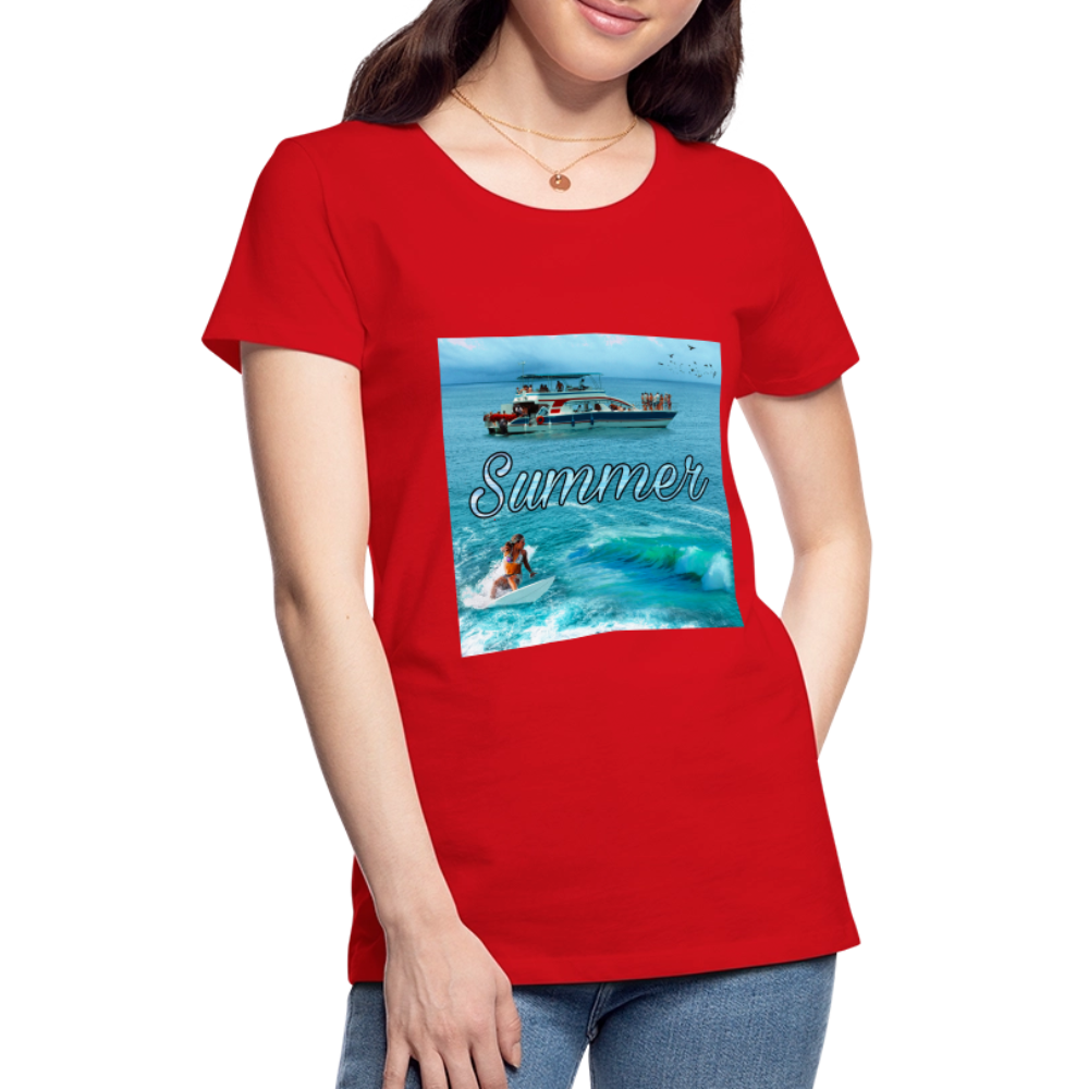 Women’s Premium T-Shirt - red