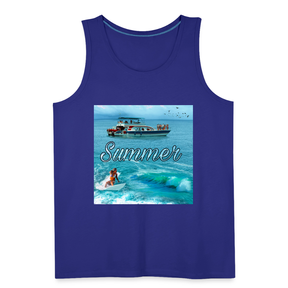 Men’s Premium Tank - royal blue