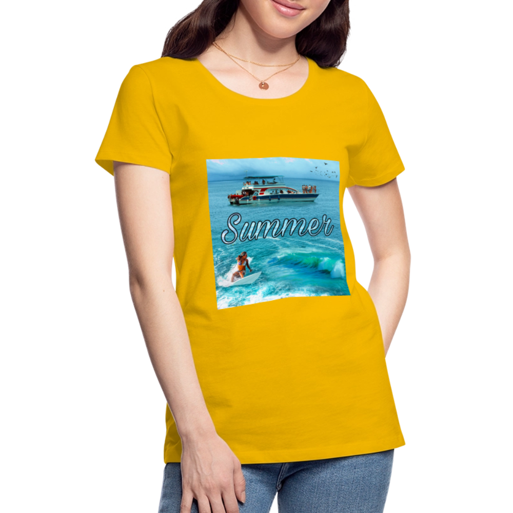 Women’s Premium T-Shirt - sun yellow
