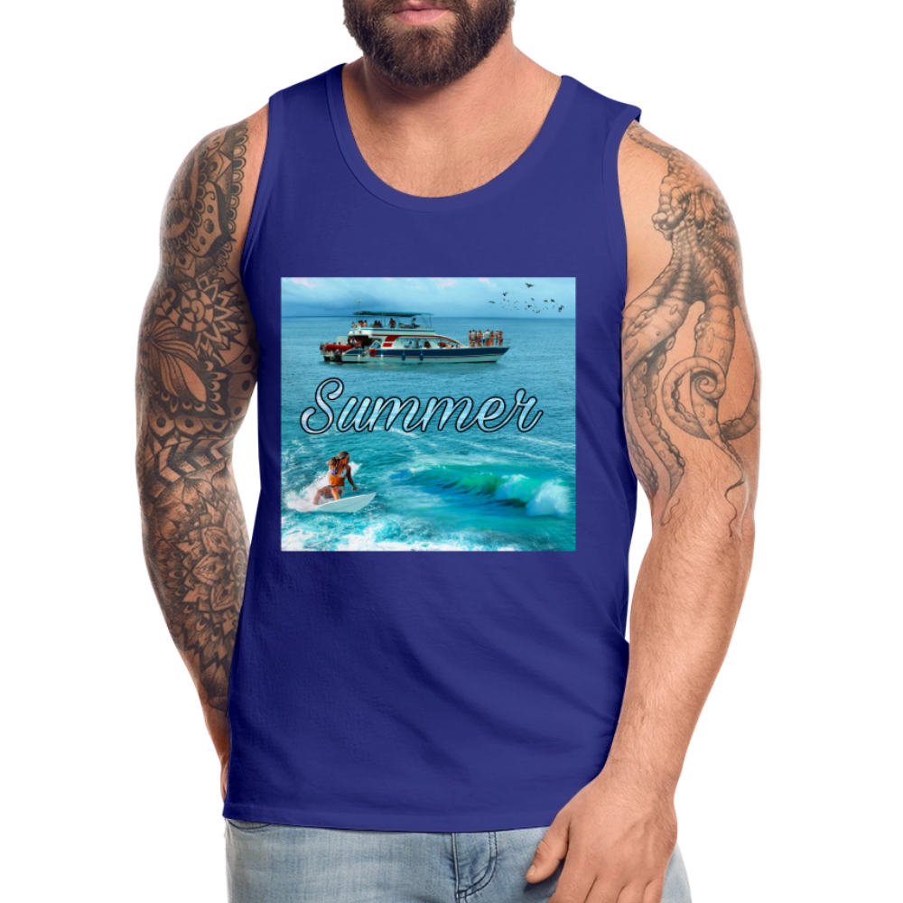 Men’s Premium Tank - royal blue
