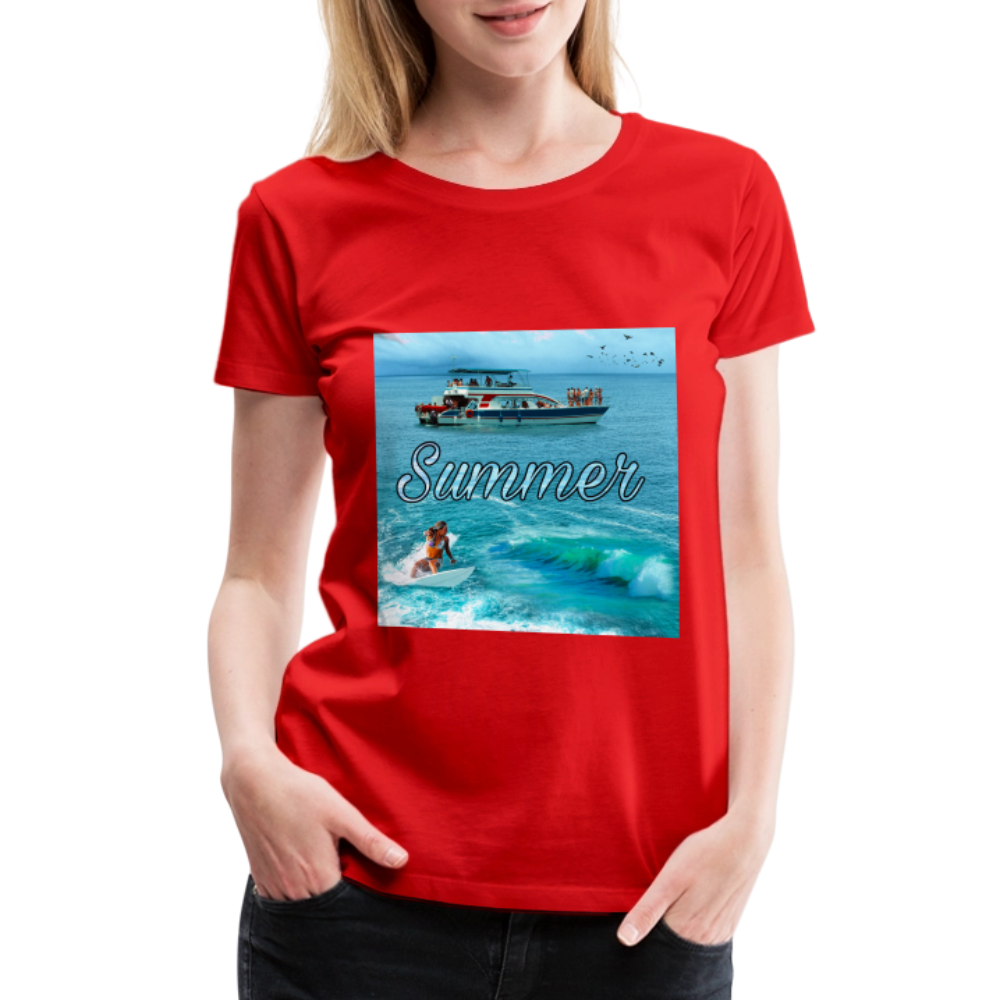 Women’s Premium T-Shirt - red