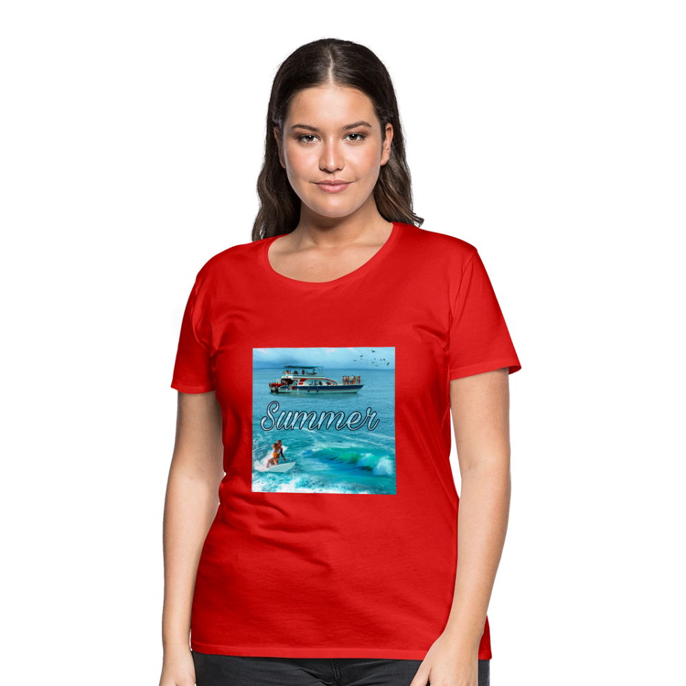 Women’s Premium T-Shirt - red