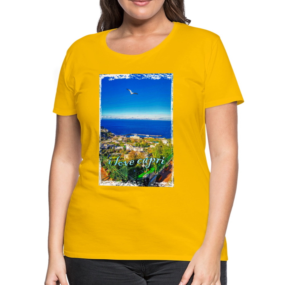 Women’s Premium T-Shirt - sun yellow
