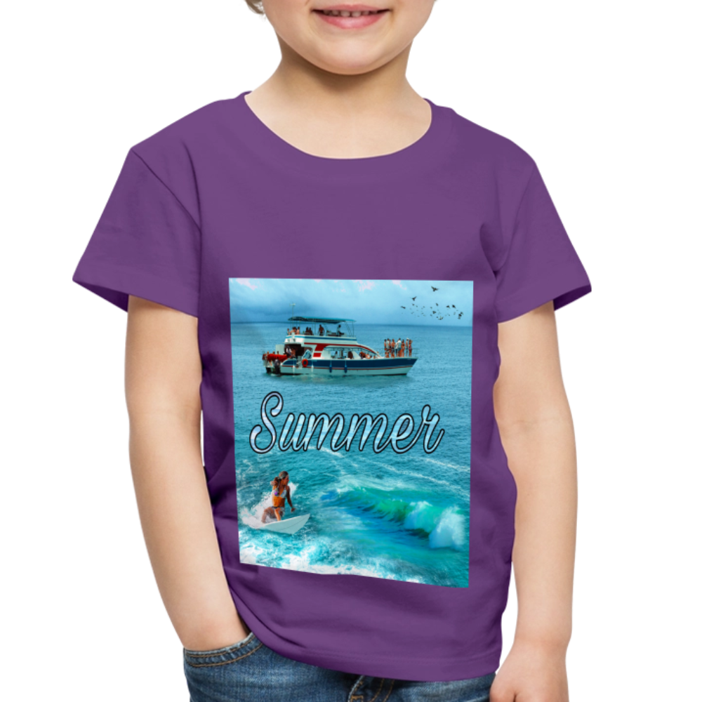 Toddler Premium T-Shirt - purple