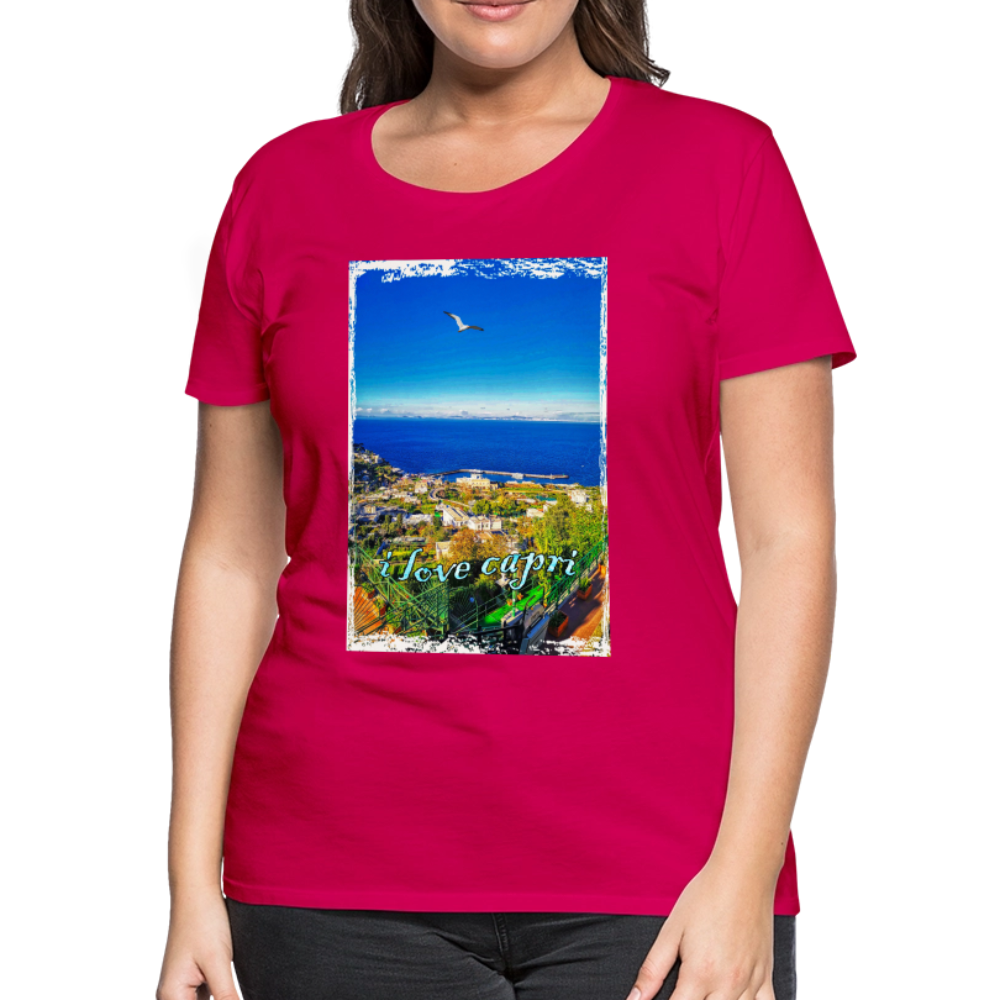 Women’s Premium T-Shirt - dark pink
