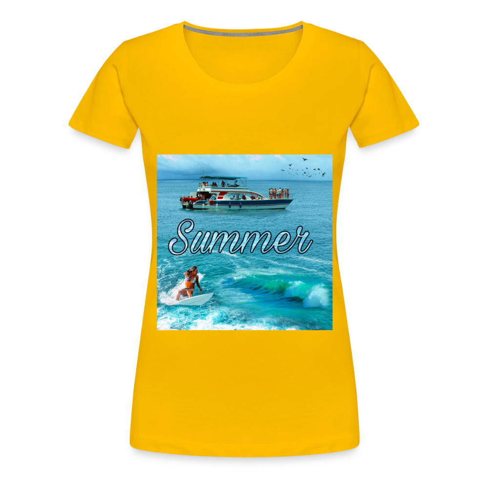 Women’s Premium T-Shirt - sun yellow