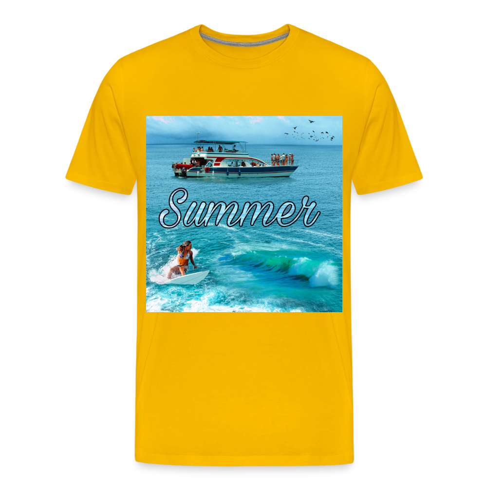 Men's Premium T-Shirt - sun yellow