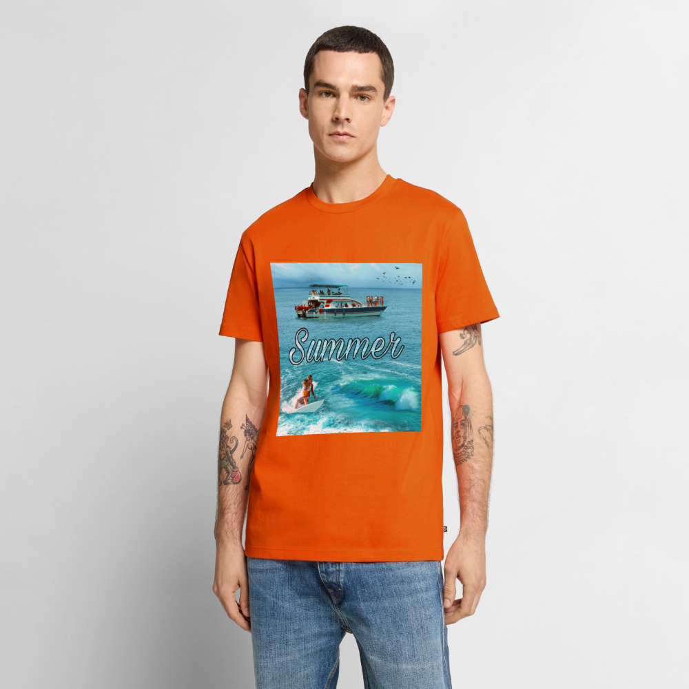 Men's Premium T-Shirt - orange 