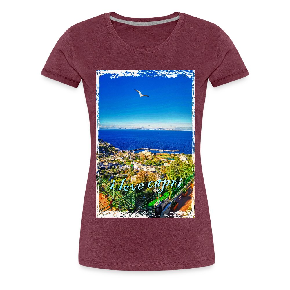 Women’s Premium T-Shirt - heather burgundy