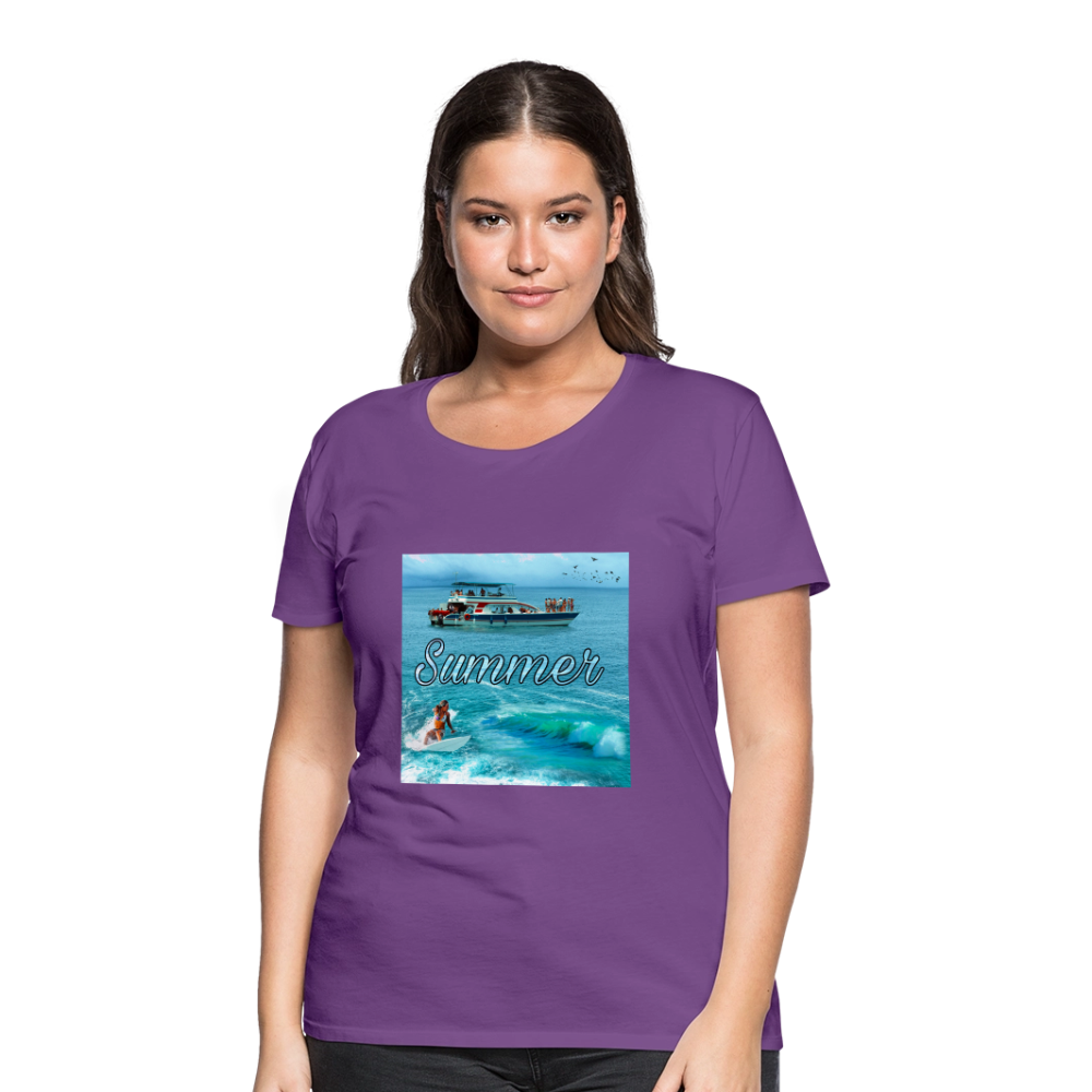 Women’s Premium T-Shirt - purple