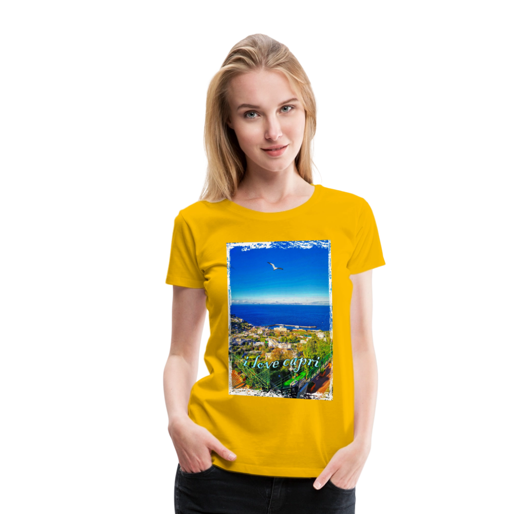 Women’s Premium T-Shirt - sun yellow