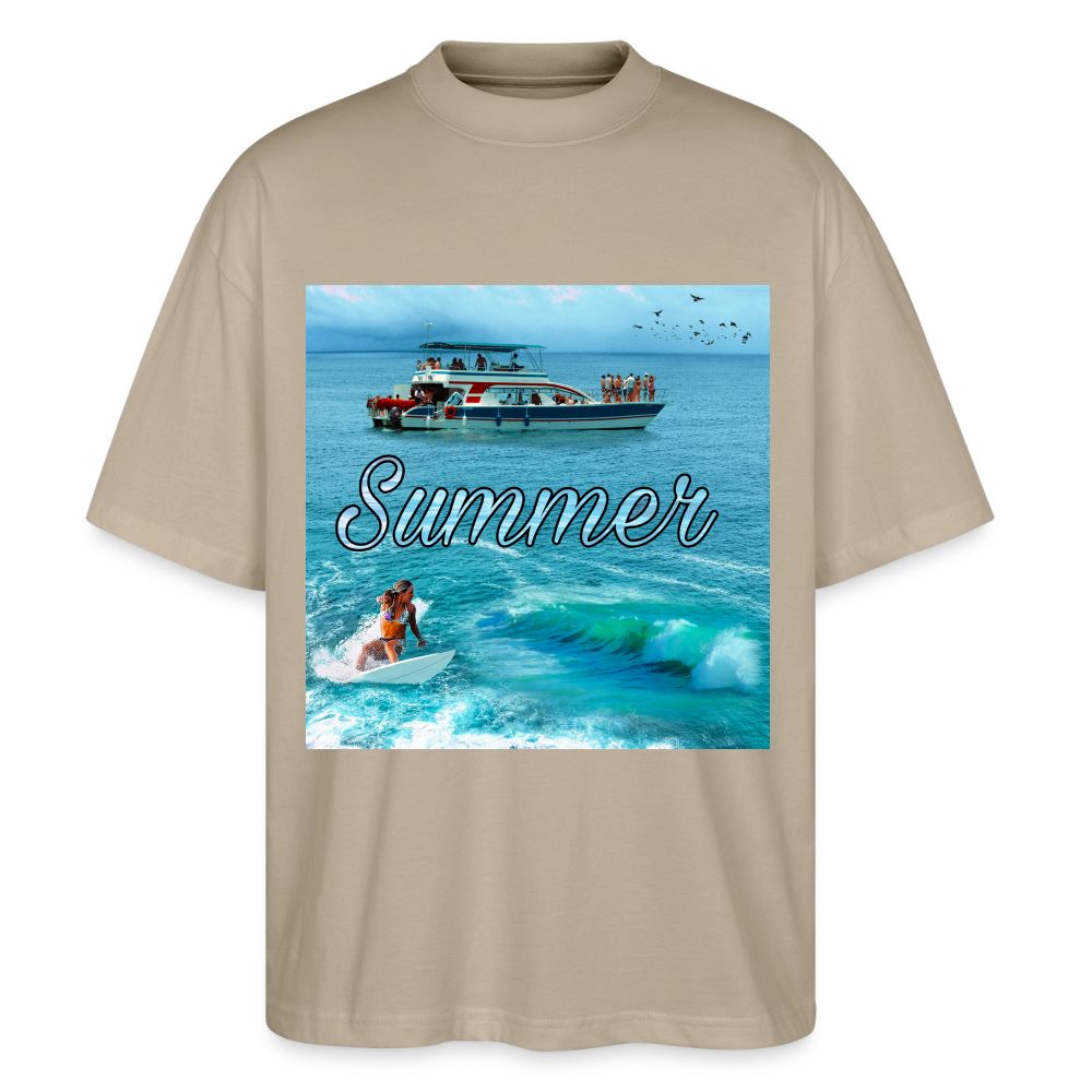 Stanley/Stella Blaster Oversized T-Shirt - stone