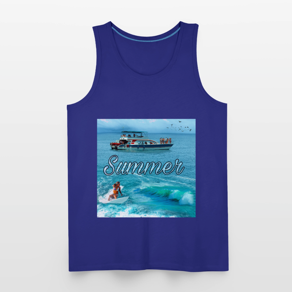 Men’s Premium Tank - royal blue