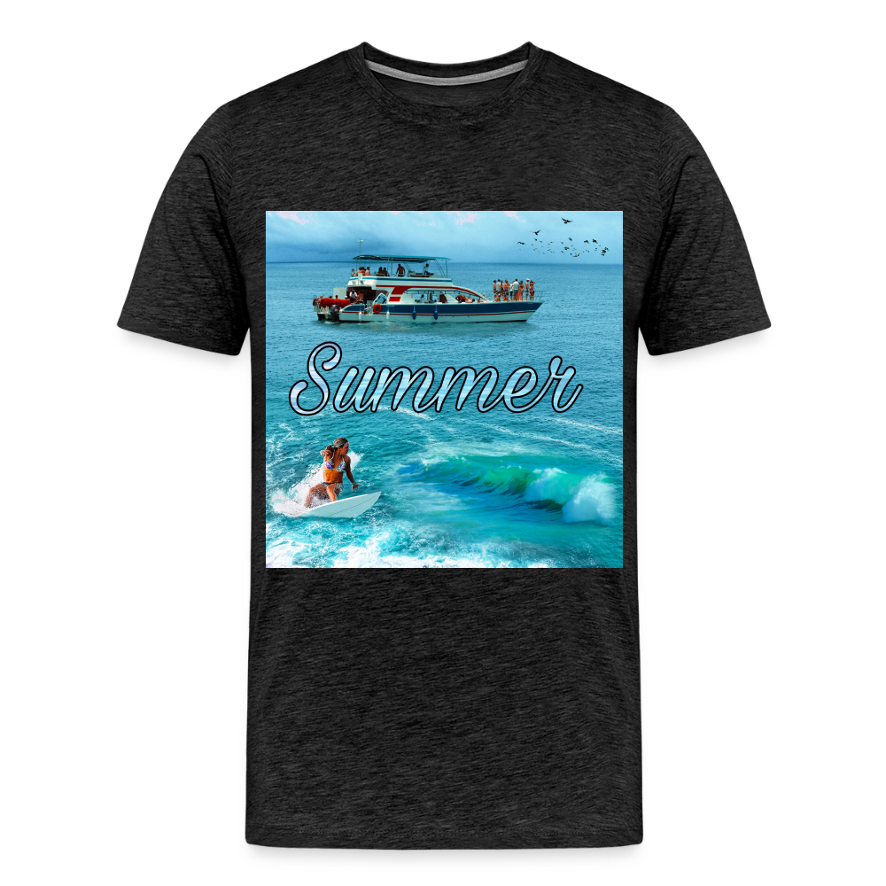 Men's Premium T-Shirt - charcoal grey