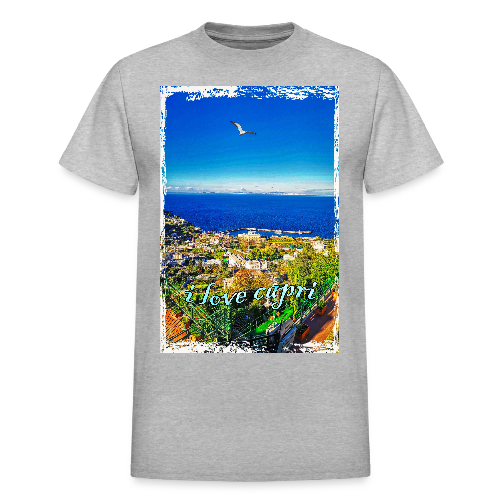 Gildan Ultra Cotton Adult T-Shirt - heather gray