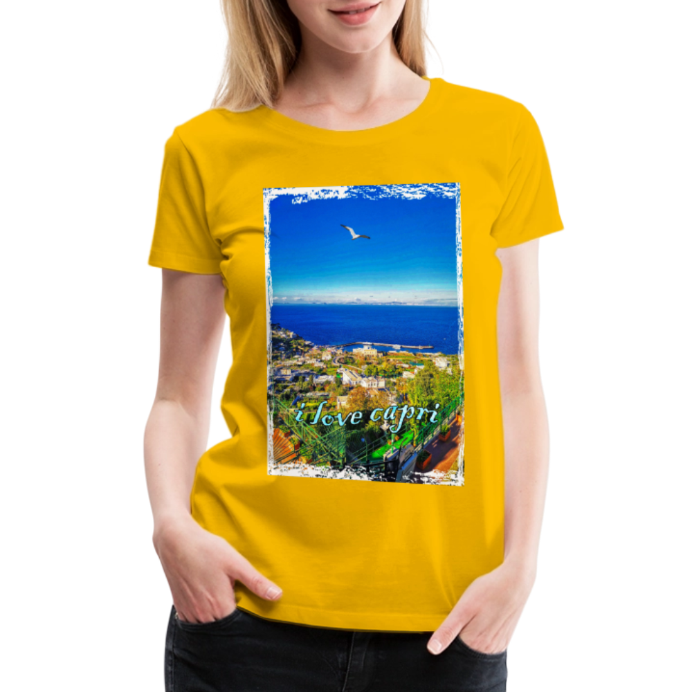 Women’s Premium T-Shirt - sun yellow