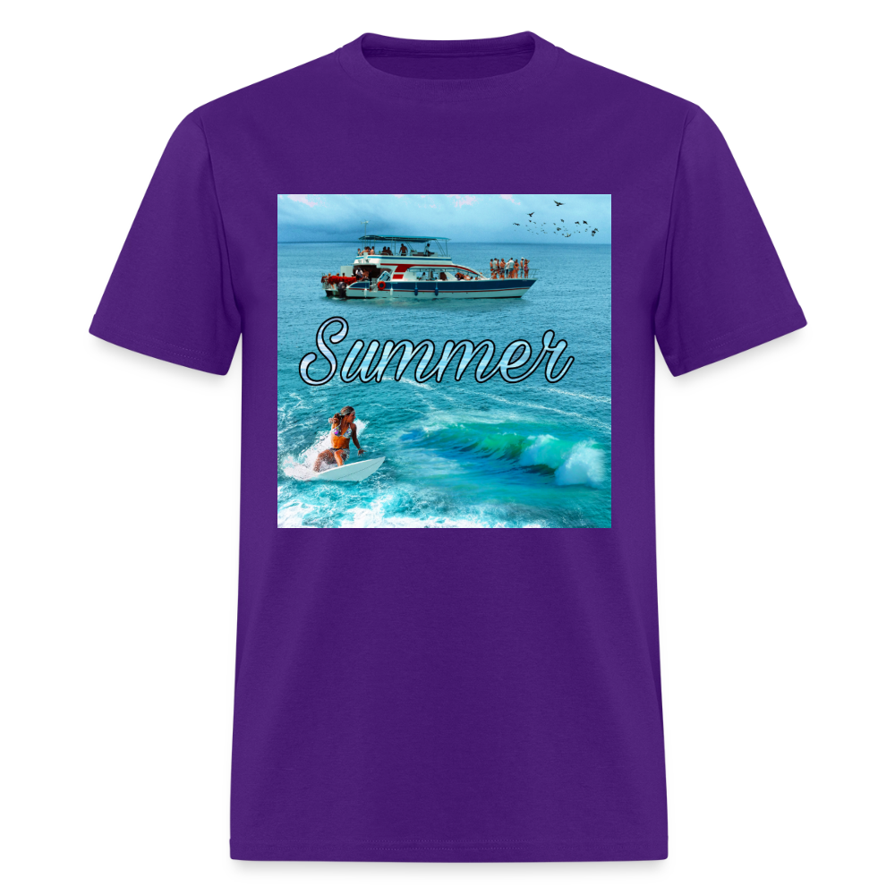Men's T-Shirt | GILDAN 5000 - purple
