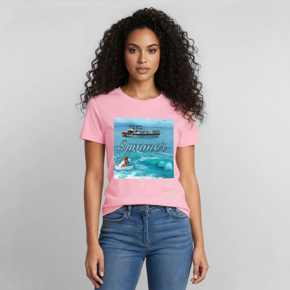 Gildan Ultra Cotton Adult T-Shirt - light pink