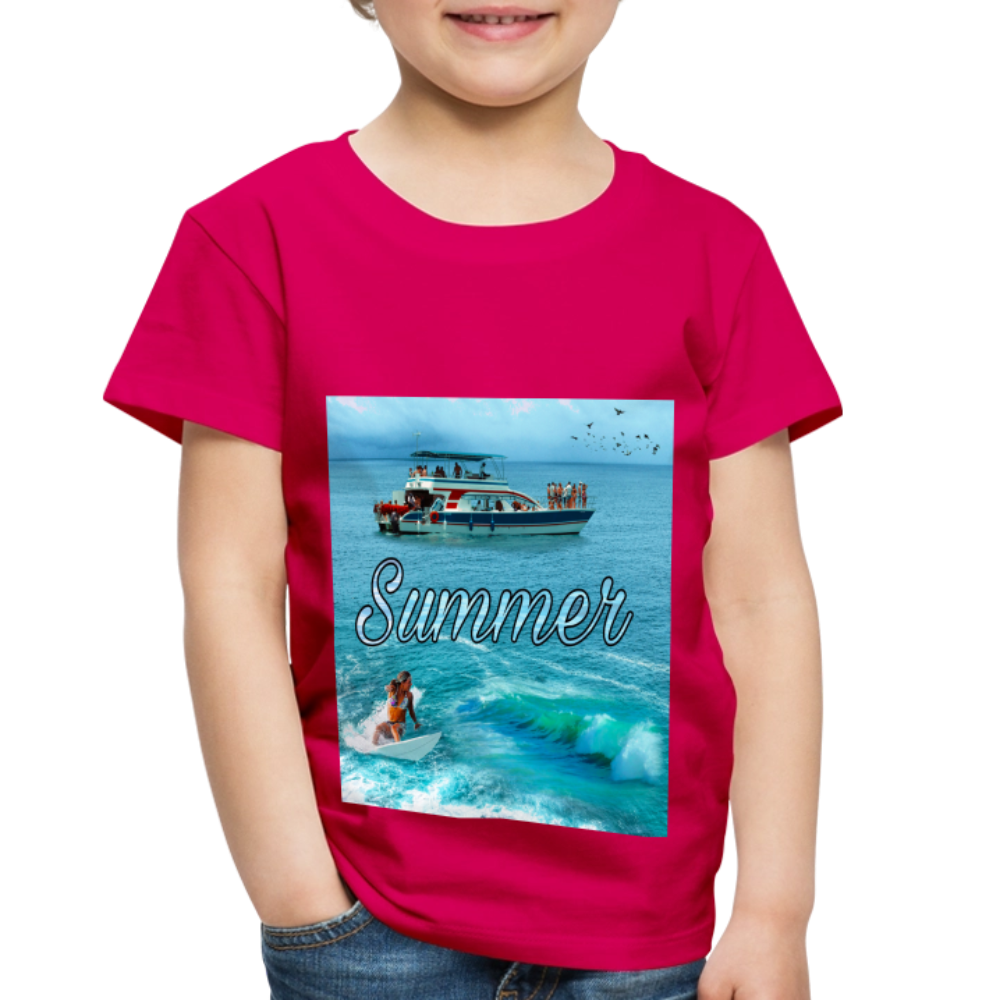 Toddler Premium T-Shirt - dark pink