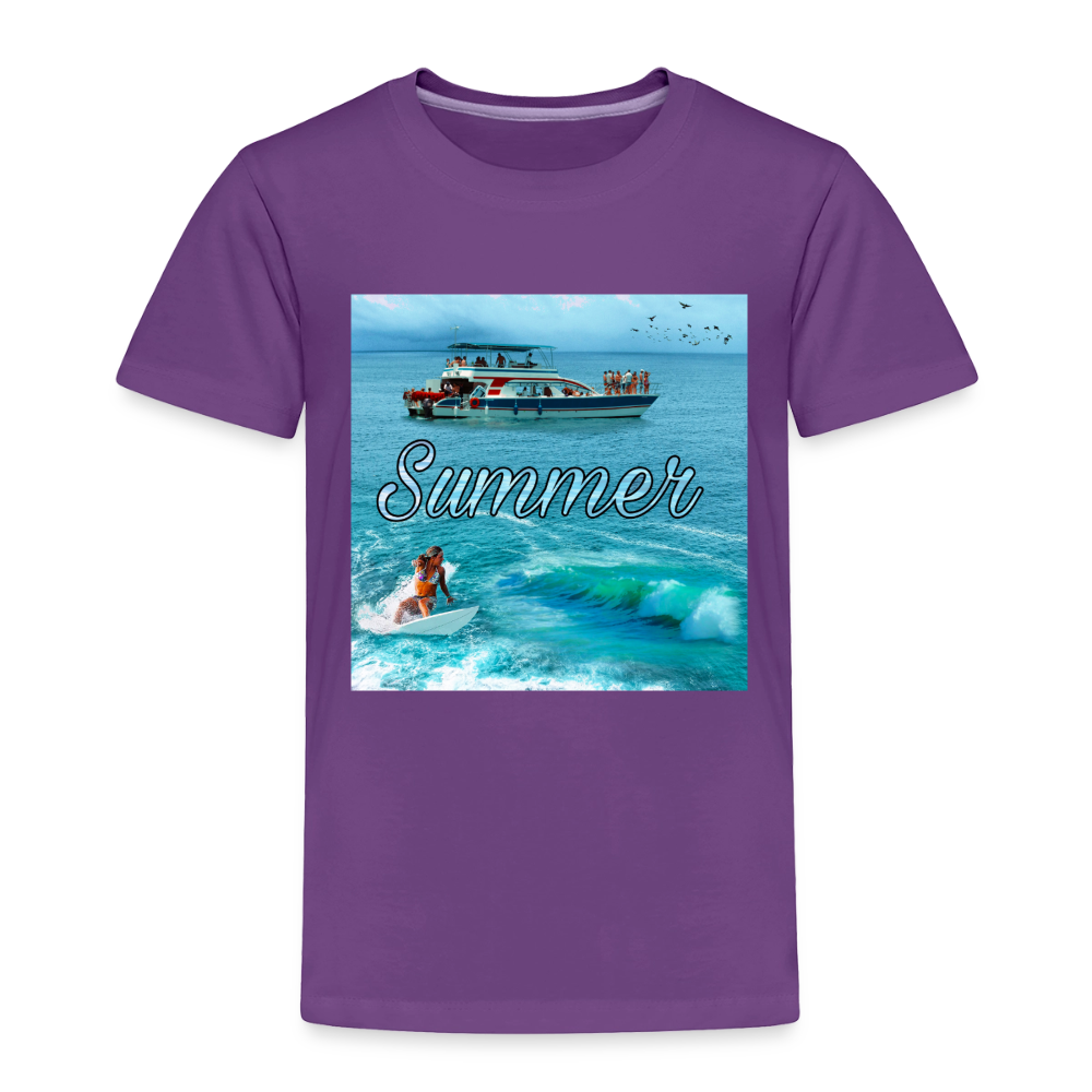 Toddler Premium T-Shirt - purple