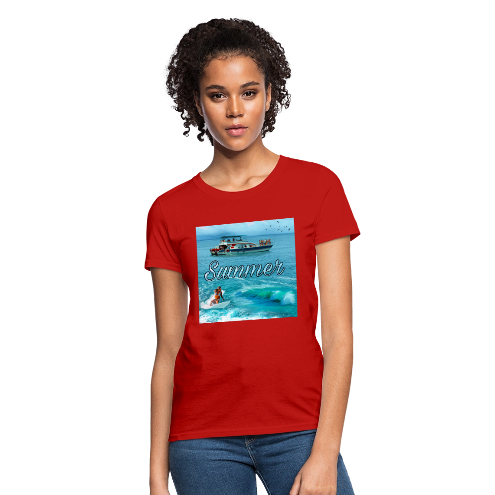 Women's T-Shirt - red
