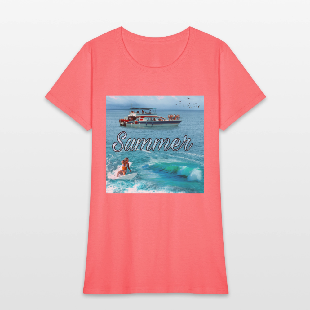 Women's T-Shirt - coral