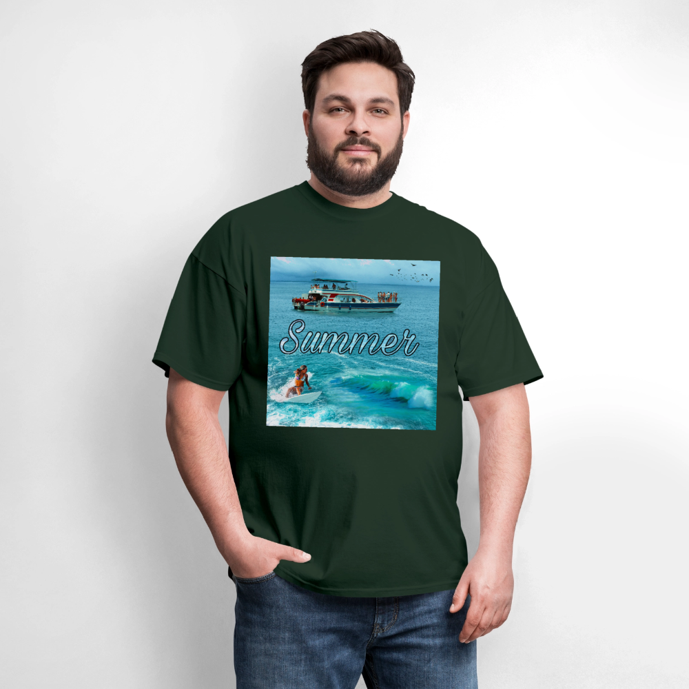 Men's T-Shirt | GILDAN 5000 - forest green