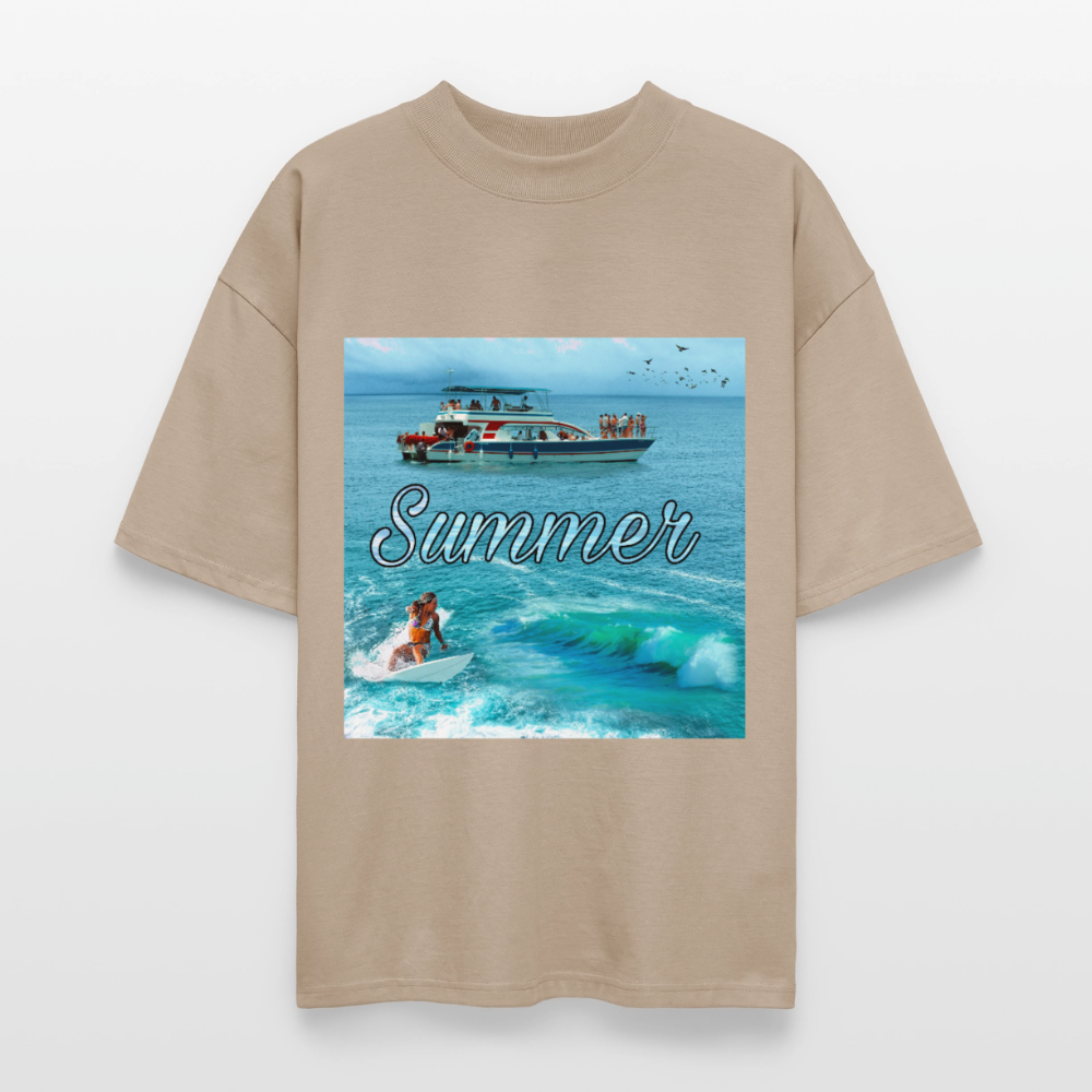 Stanley/Stella Blaster Oversized T-Shirt - stone