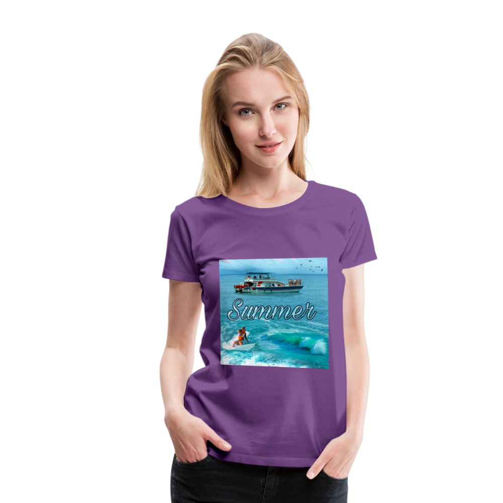 Women’s Premium T-Shirt - purple