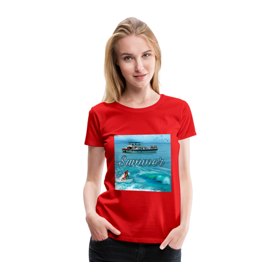 Women’s Premium T-Shirt - red
