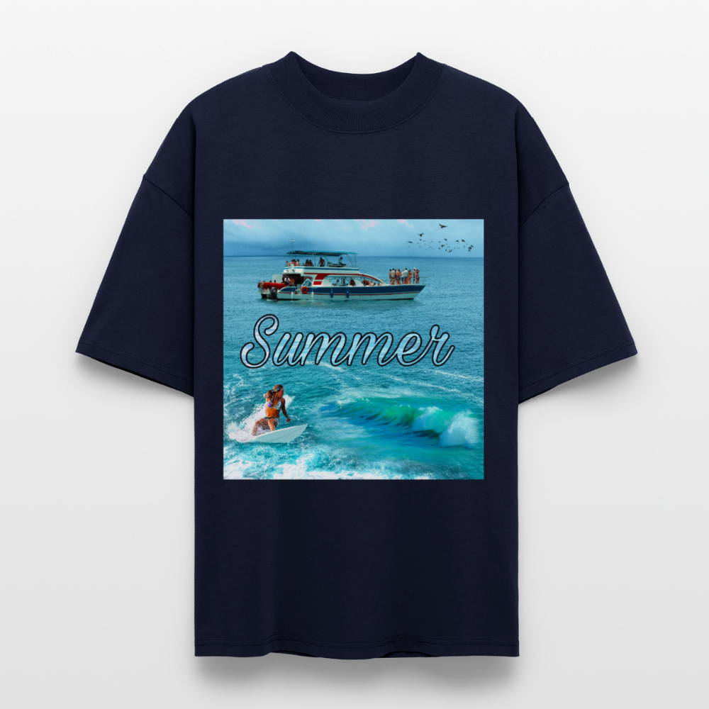 Stanley/Stella Blaster Oversized T-Shirt - french navy