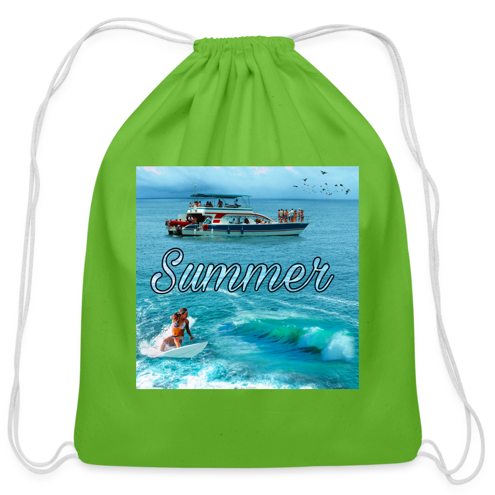 Cotton Drawstring Bag - clover