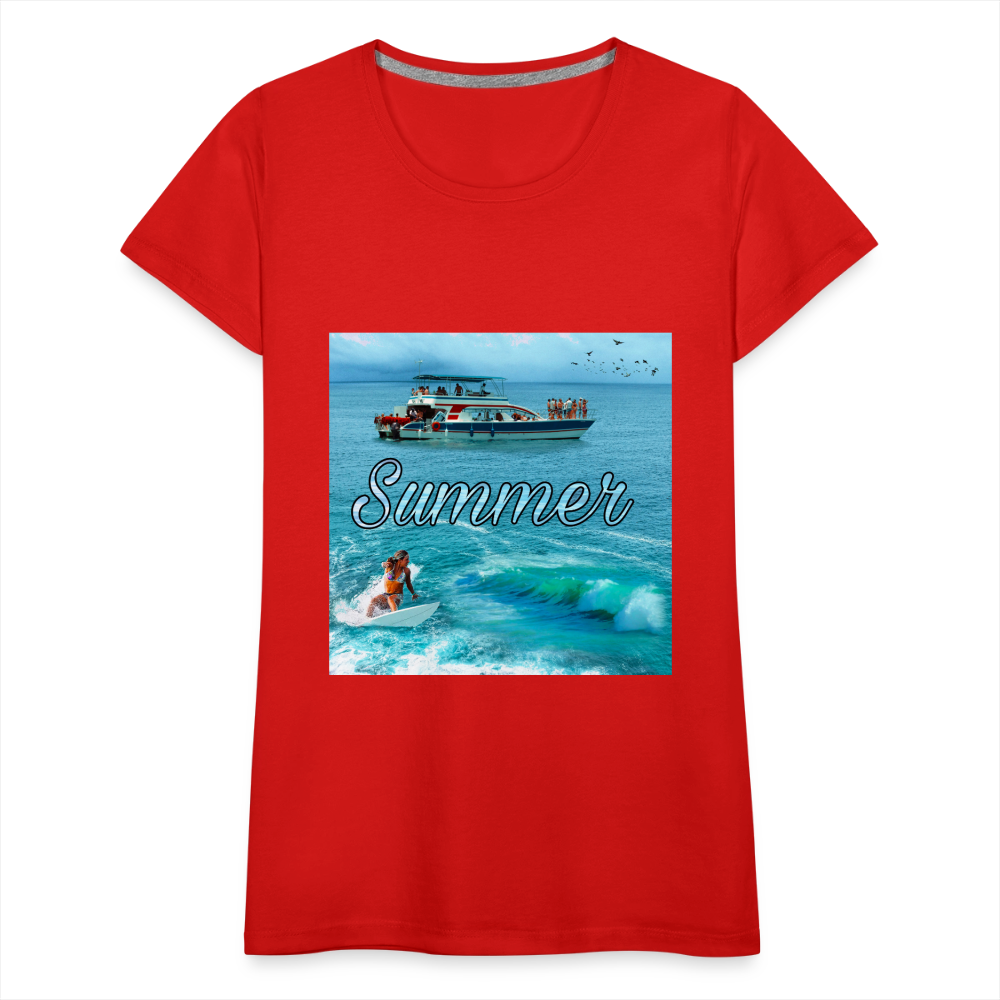 Women’s Premium T-Shirt - red