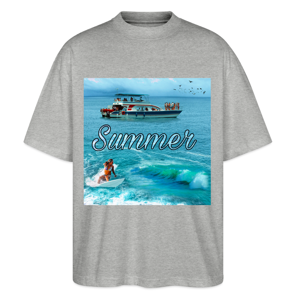 Stanley/Stella Blaster Oversized T-Shirt - heather gray