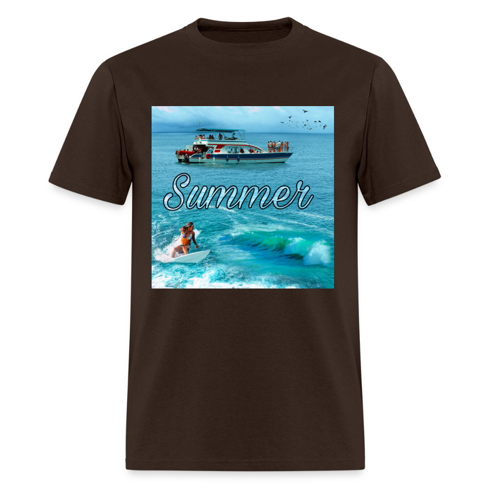Men's T-Shirt | GILDAN 5000 - brown