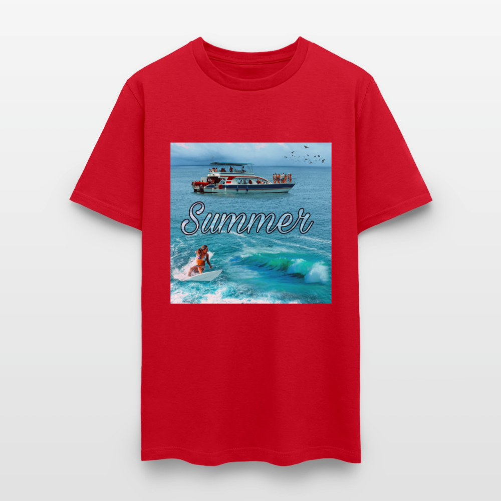 Men's T-Shirt | GILDAN 5000 - red