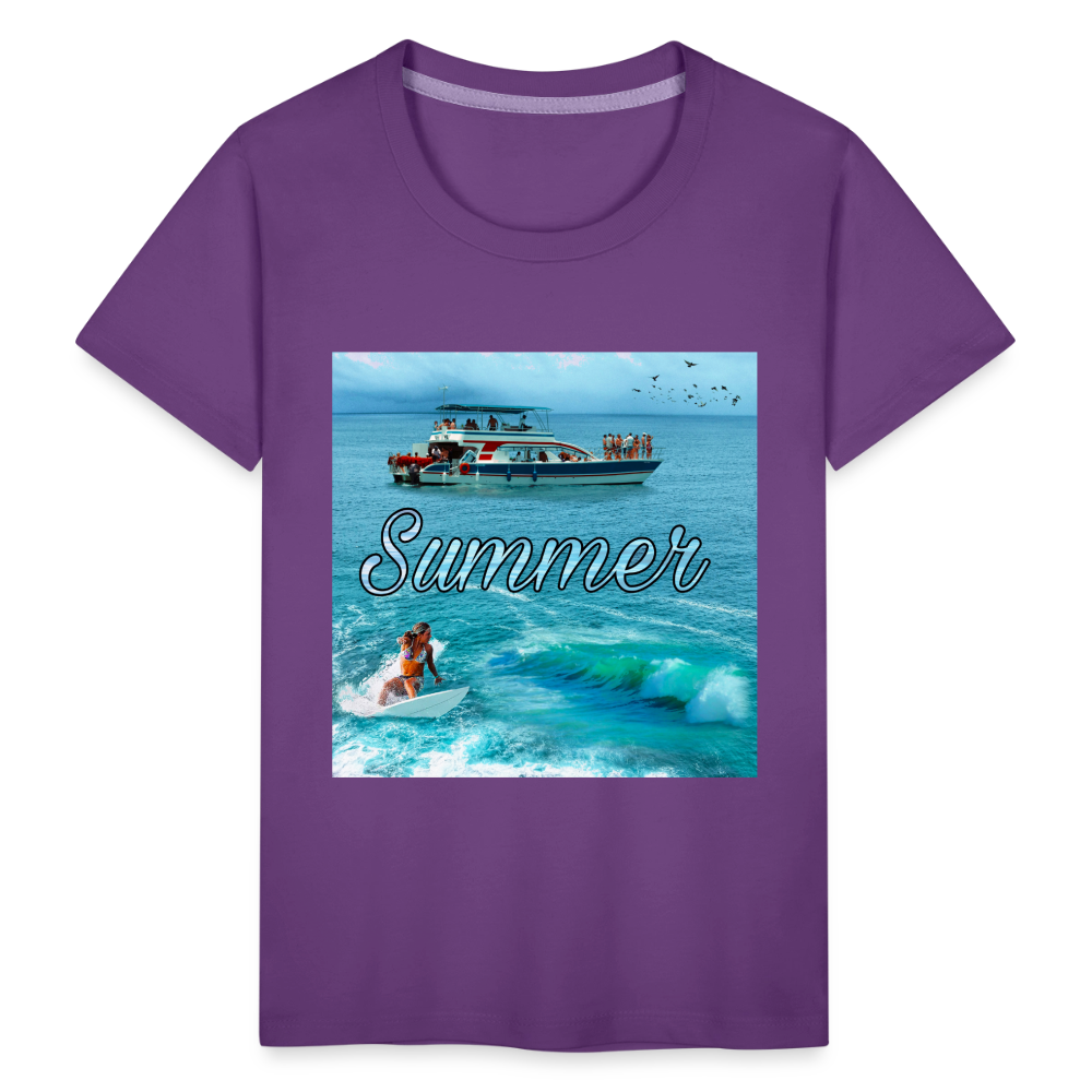 Toddler Premium T-Shirt - purple