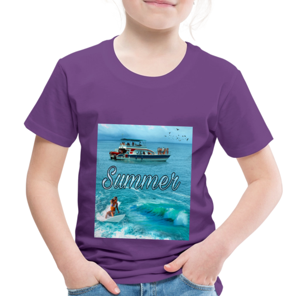 Toddler Premium T-Shirt - purple
