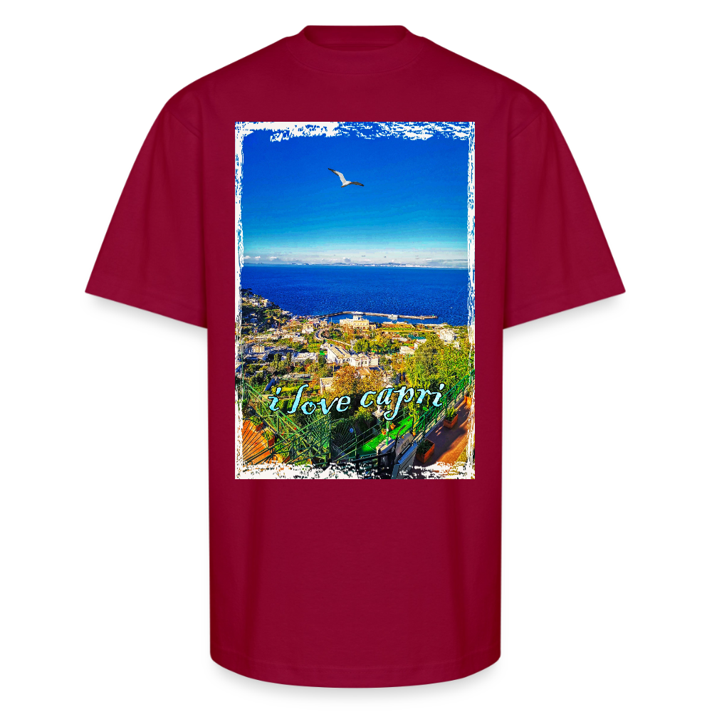 Unisex Oversized Heavyweight T-Shirt - cardinal