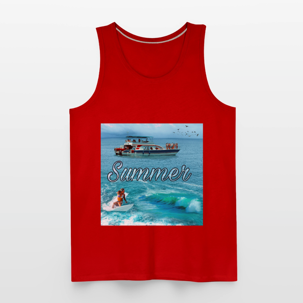Men’s Premium Tank - red