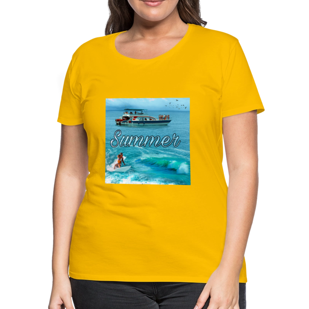 Women’s Premium T-Shirt - sun yellow