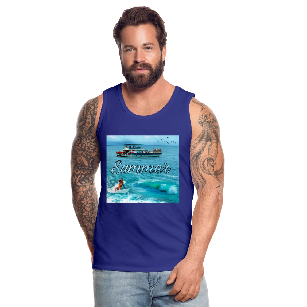 Men’s Premium Tank - royal blue