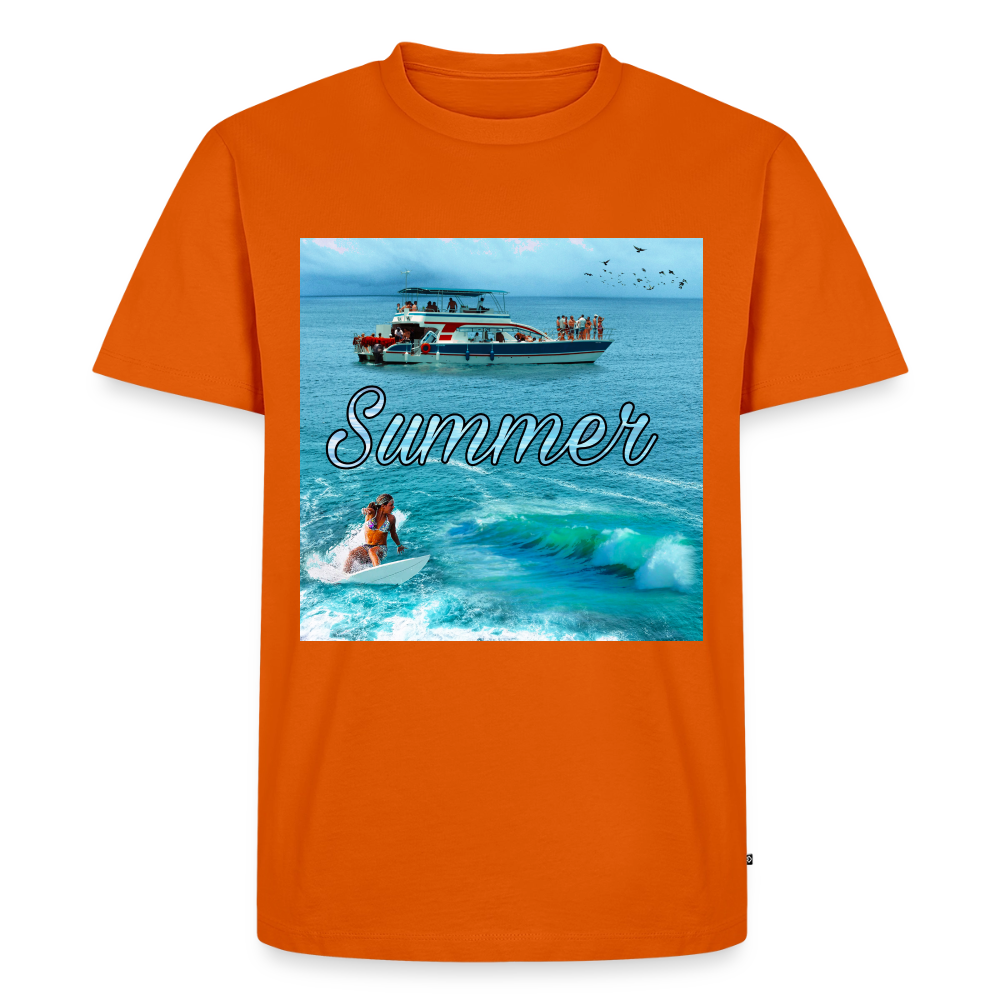 Men's Premium T-Shirt - orange 