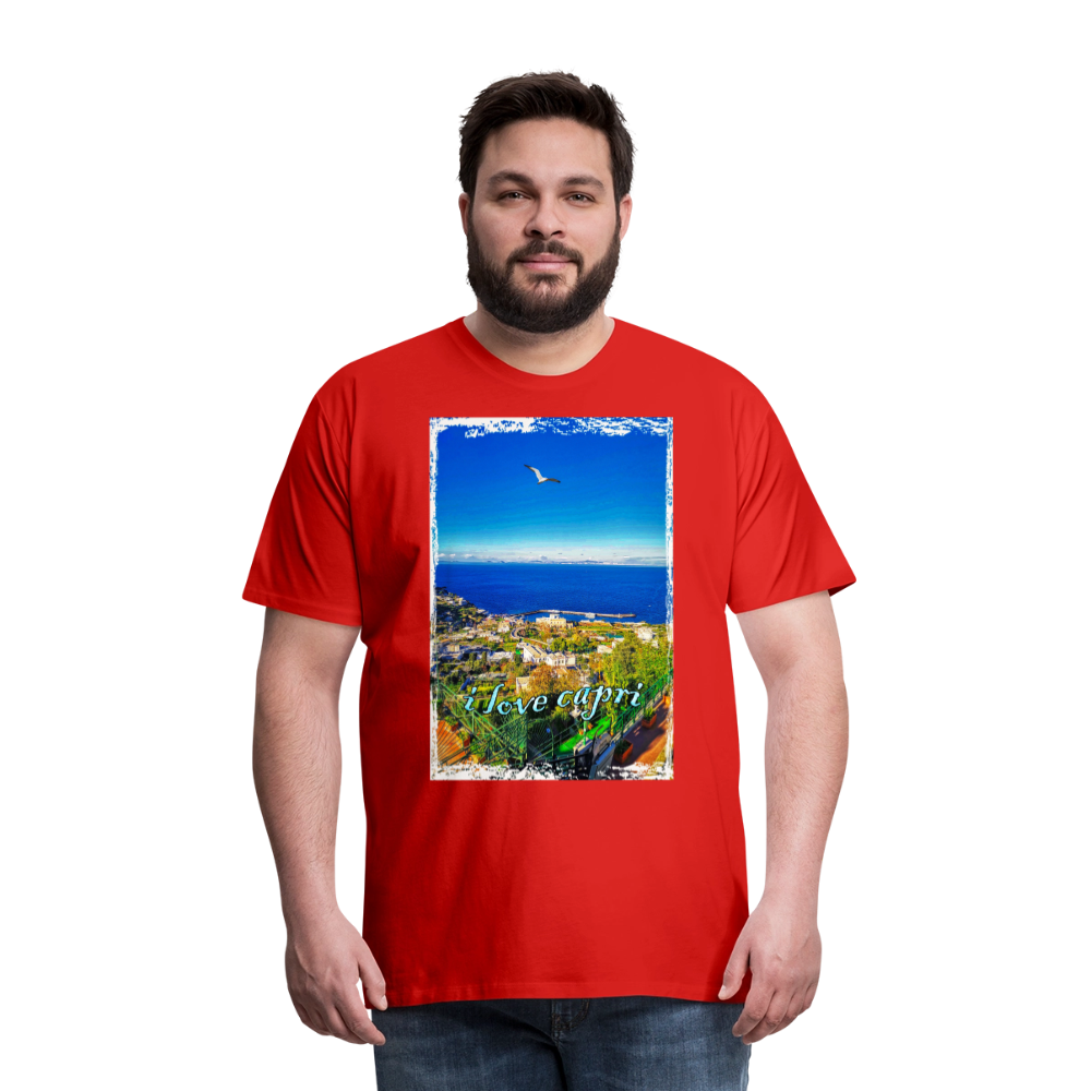 Men's Premium T-Shirt - red