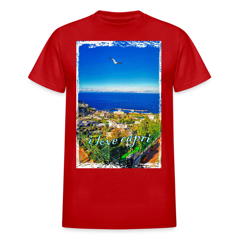 Gildan Ultra Cotton Adult T-Shirt - red