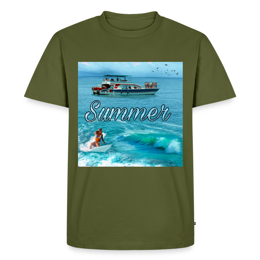 Men's Premium T-Shirt - khaki green 