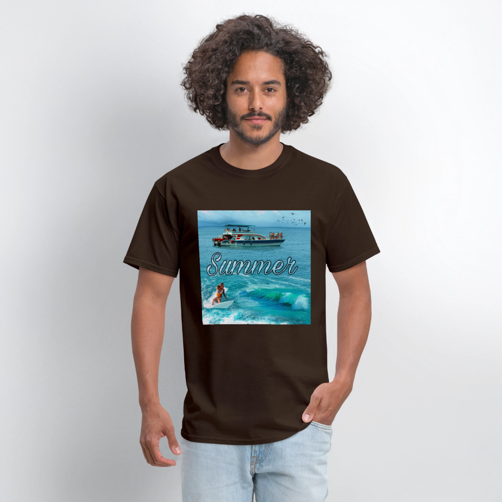 Men's T-Shirt | GILDAN 5000 - brown