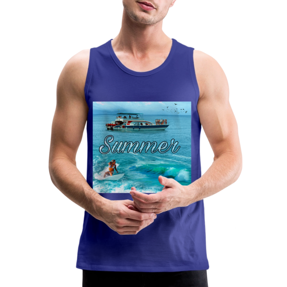 Men’s Premium Tank - royal blue