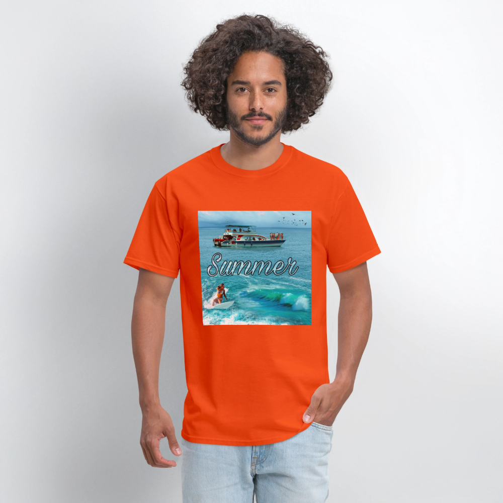 Men's T-Shirt | GILDAN 5000 - orange
